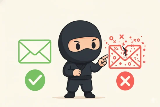 What is the difference between direct E mailing and spam?